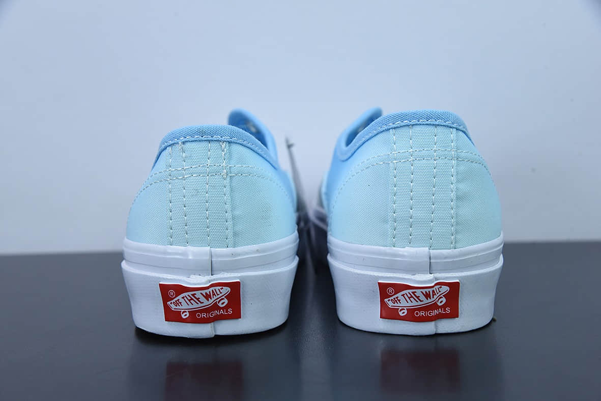 万斯Vans Era Authentic LX 帆布白蓝渐变安纳海姆系列低帮系带复古帆布休闲运动板鞋纯原版本 货号:VN0A4BV9B4R