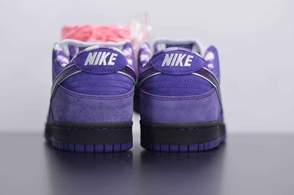 耐克Nike SB Dunk Low x Concepts 联名款紫龙虾低帮板鞋纯原版本 货号:BV1310-555