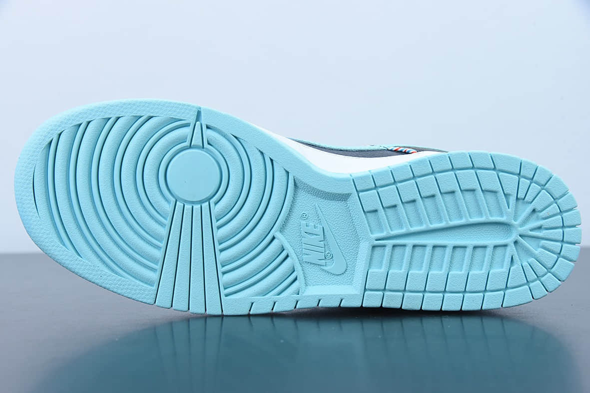 耐克Nike Dunk Low 理发店黑蓝低帮复古休闲板鞋纯原版本 货号:DH7614-001