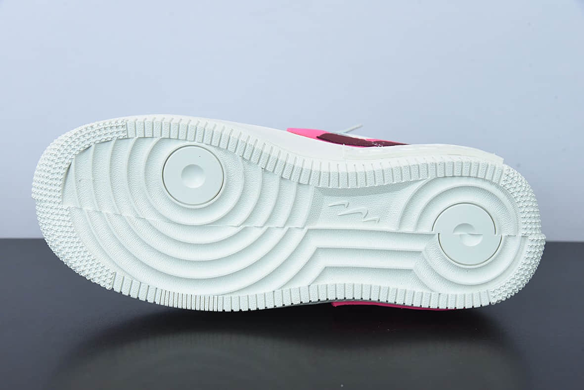 耐克Nike Air Force 1 Fontanka 全新时尚风空军一号丰塔卡系列白蓝红解构低帮休闲板鞋纯原版本 货号：DO6146-101