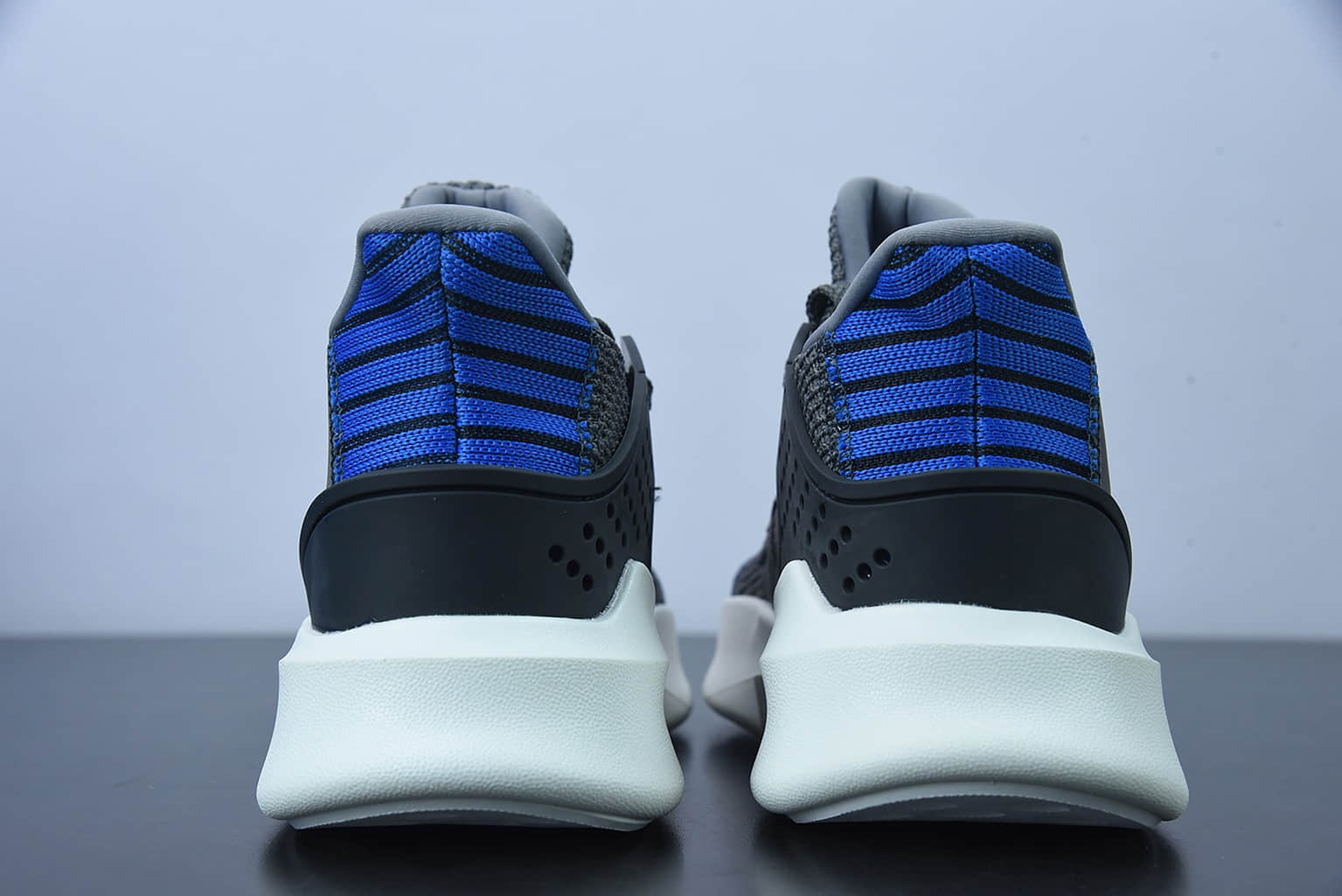 阿迪达斯Adidas EQT BASK ADV支撑者系列灰蓝色透气轻便复古慢跑鞋纯原版本 货号:CQ2994