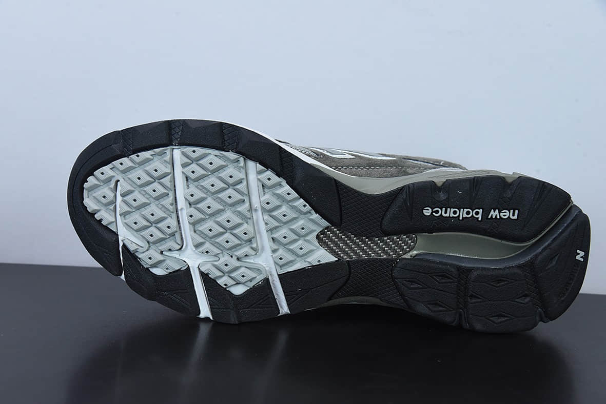 新百伦New Balance NB990系列深灰浅灰黑荧光绿高端美产复古休闲跑步鞋纯原版本 货号: M990MC3