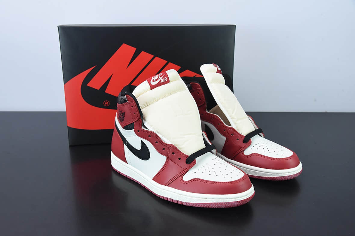 乔丹Air Jordan 1 Retro High OG  Chicago Reimagined  做旧芝加哥高帮篮球鞋纯原版本 货号:DZ5485-612