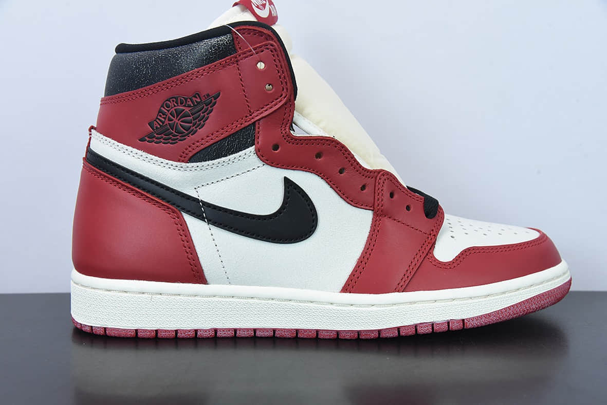 乔丹Air Jordan 1 Retro High OG  Chicago Reimagined  做旧芝加哥高帮篮球鞋纯原版本 货号:DZ5485-612