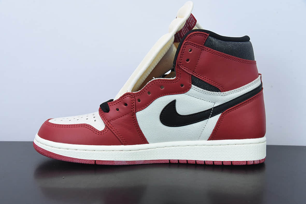 乔丹Air Jordan 1 Retro High OG  Chicago Reimagined  做旧芝加哥高帮篮球鞋纯原版本 货号:DZ5485-612