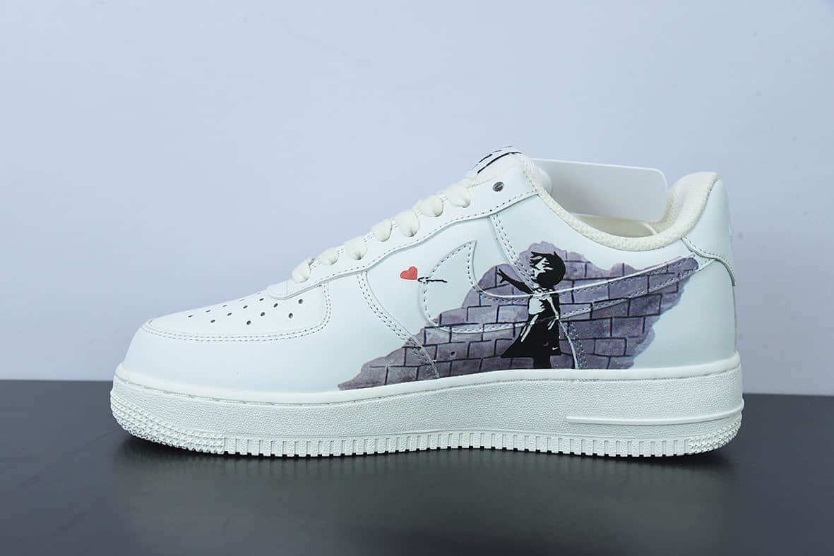 耐克Nike Air Force 1 Low ’07 情人节爱心配色空军一号低帮休闲板鞋纯原版本 货号:LZ5988-505