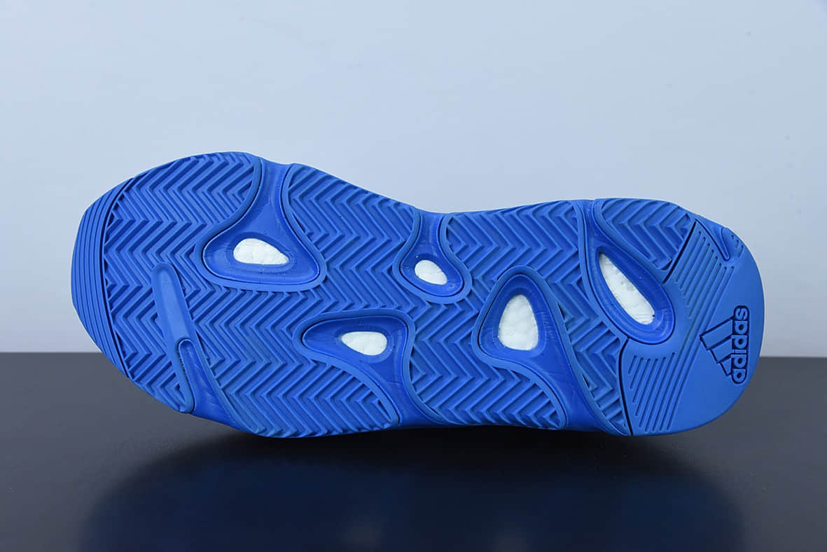 阿迪达斯Adidas Yeezy Boost 700 HP6674 Hi-Res Blue 侃爷同款椰子700 黑蓝紫配色跑鞋纯原版本 货号:HQ6980