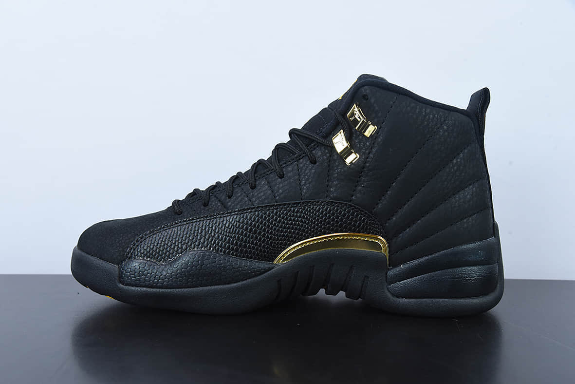 乔丹Air Jordan 12 Luxurious AJ12 乔12黑金男子文化篮球鞋纯原版本 货号:CT8013-071