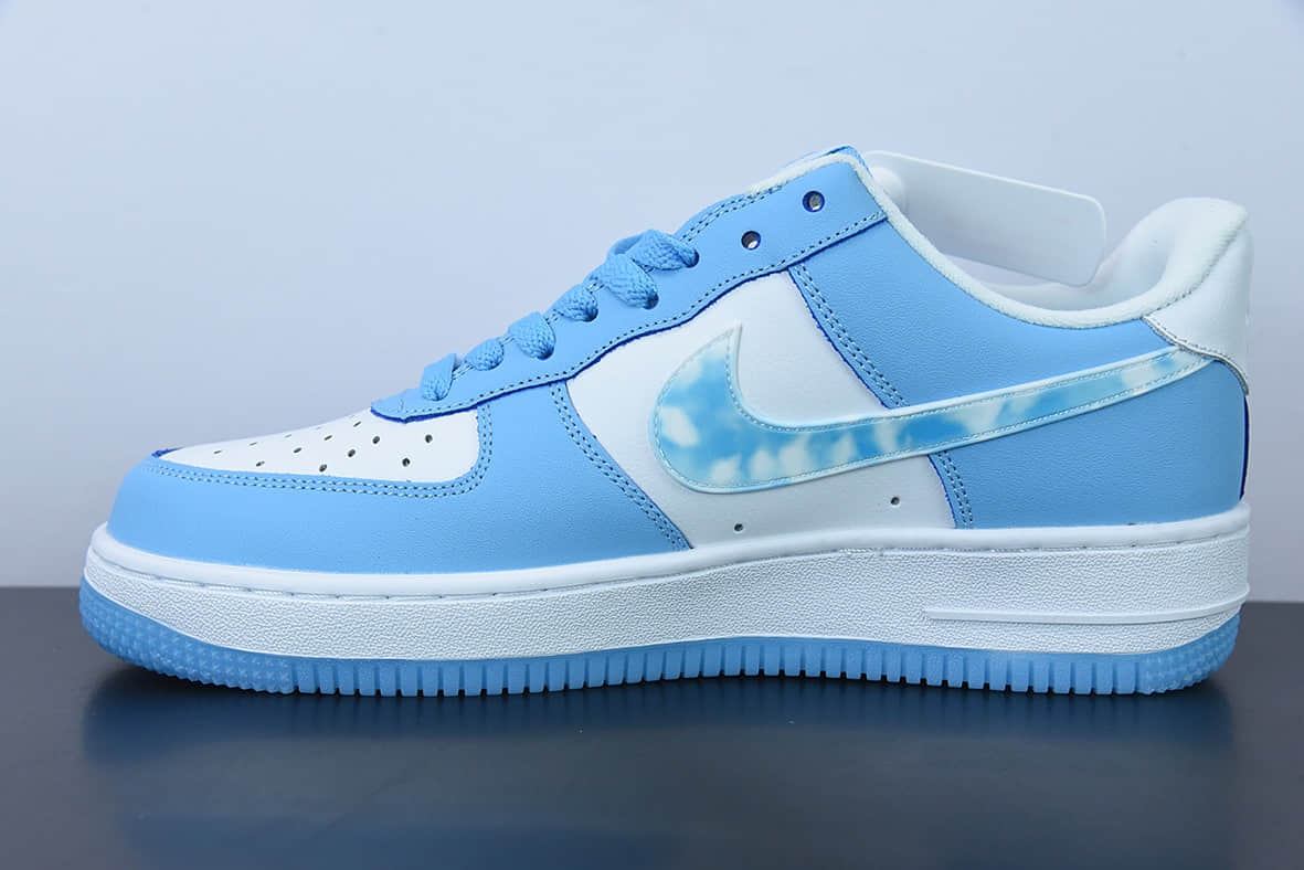 耐克Nike Air Force 1 Low 蓝天白云空军一号低帮运动休闲板鞋纯原版本 货号:DX2937-100