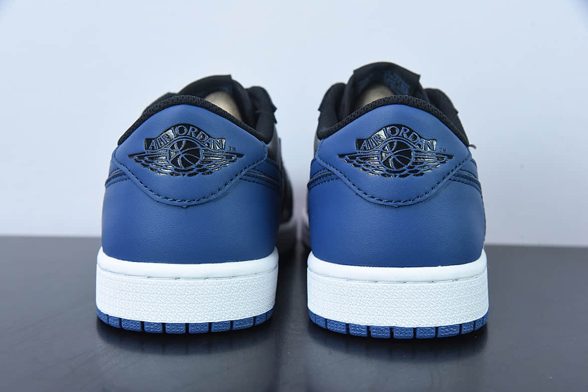 乔丹Air Jordan 1 Low OGMystic NavyAJ1乔丹一代OG黑蓝皇家蓝低帮经典复古文化休闲运动篮球鞋纯原版本 货号：CZ0790-041