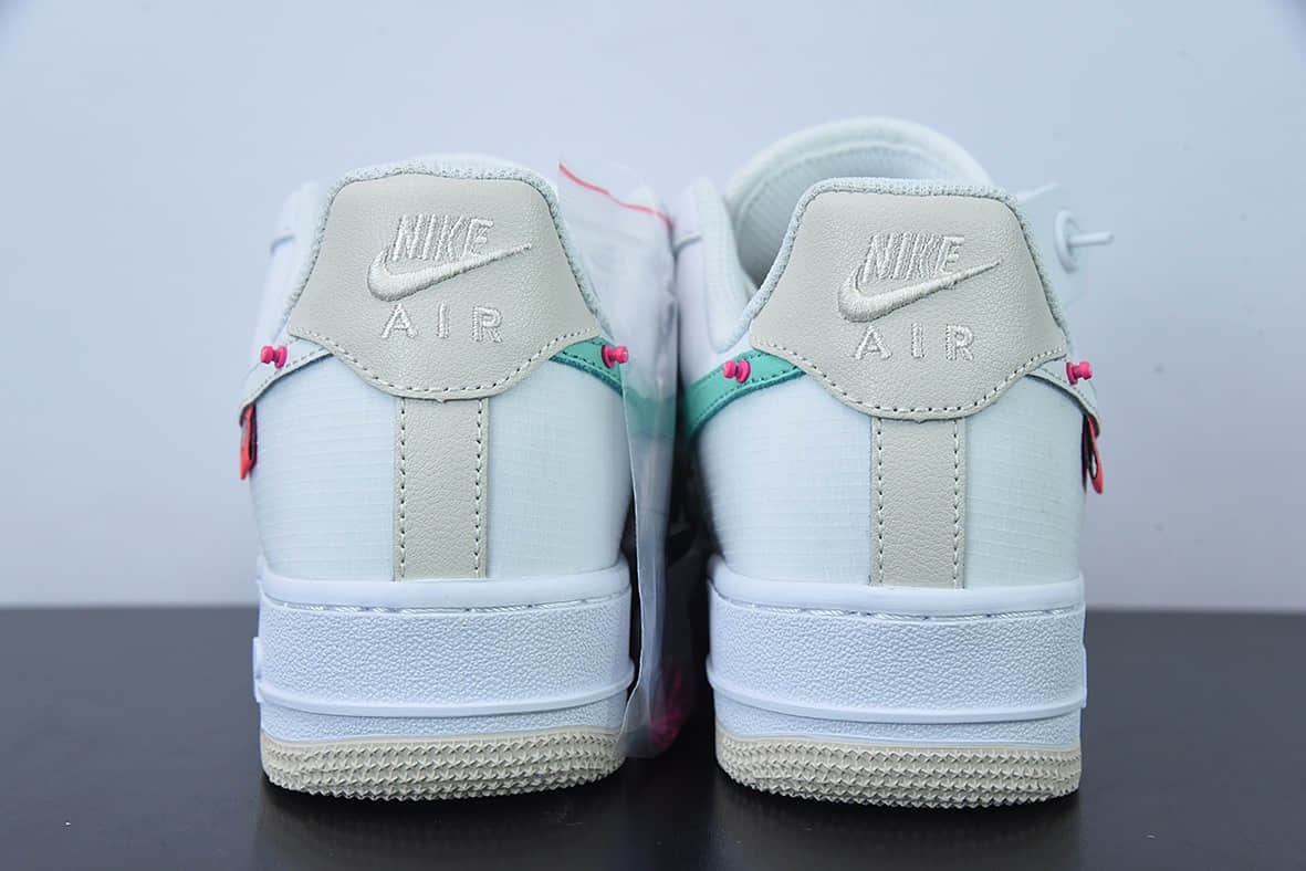 耐克Nike Air Force 1 Low 白粉拼接空军一号低帮百搭休闲运动板鞋纯原版本 货号：DX6061-111