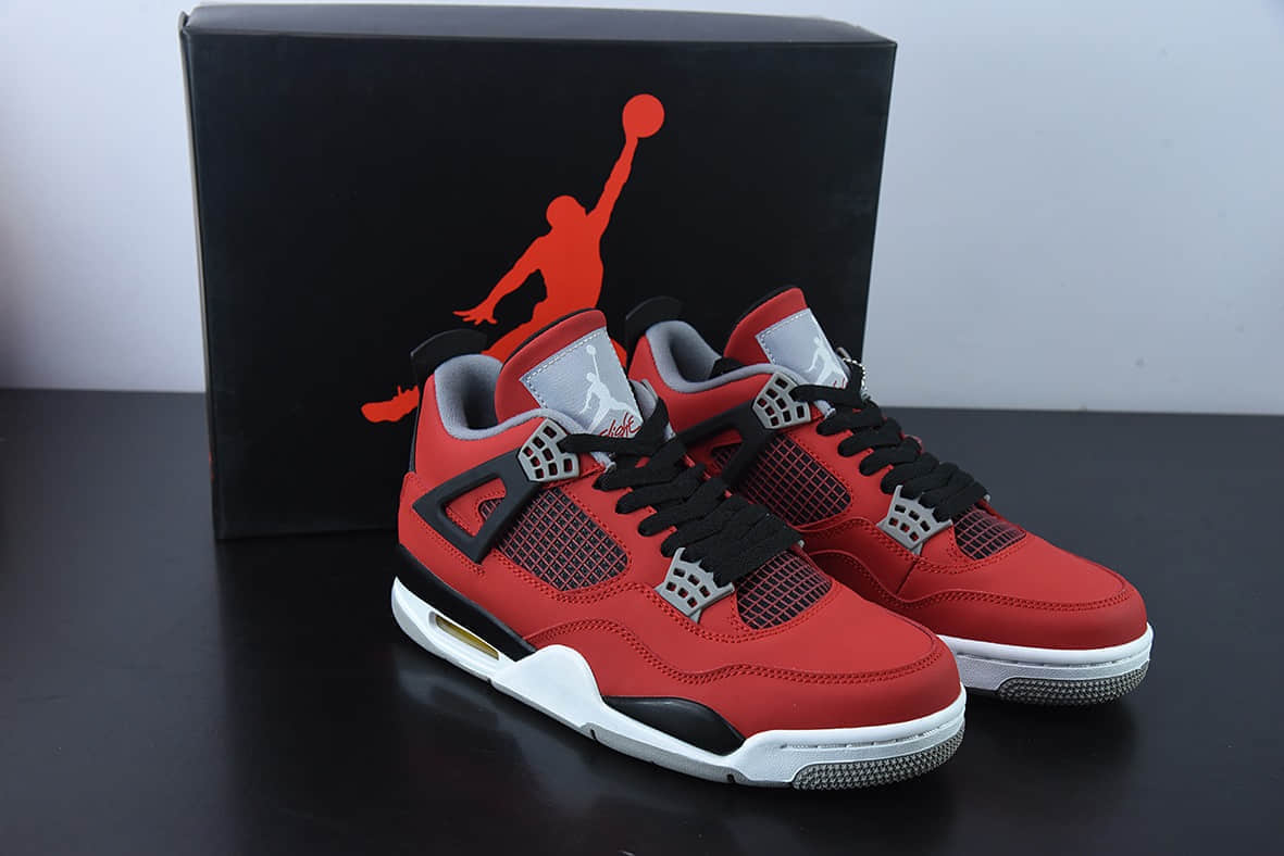 乔丹Air Jordan 4  Toro Bravo  愤怒的公牛男子文化篮球鞋纯原版本 货号:308497-603