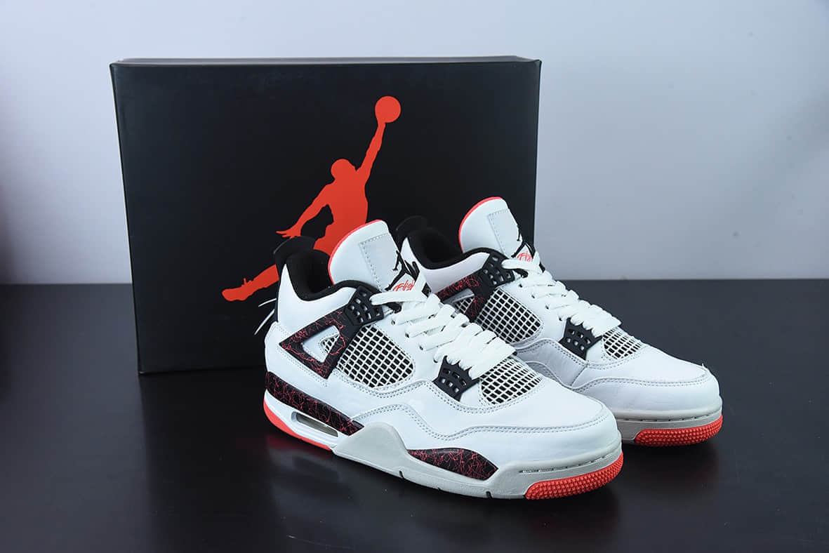 乔丹Air Jordan 4 Retro  Hot Lava  AJ4 热熔岩男子文化篮球鞋纯原版本 货号:308497-116