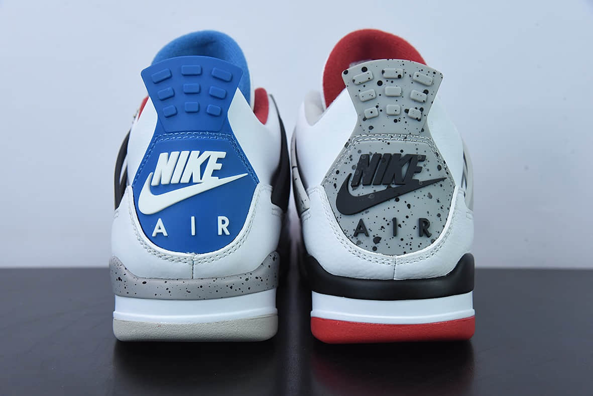 乔丹Air Jordan 4 What The AJ4 红蓝鸳鸯男子文化篮球鞋纯原版本 货号:CI1184-146