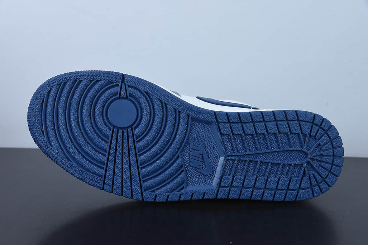 乔丹Air Jordan 1 Low AJ1 乔1海军蓝低帮文化休闲运动板鞋纯原版本 货号:553558-414