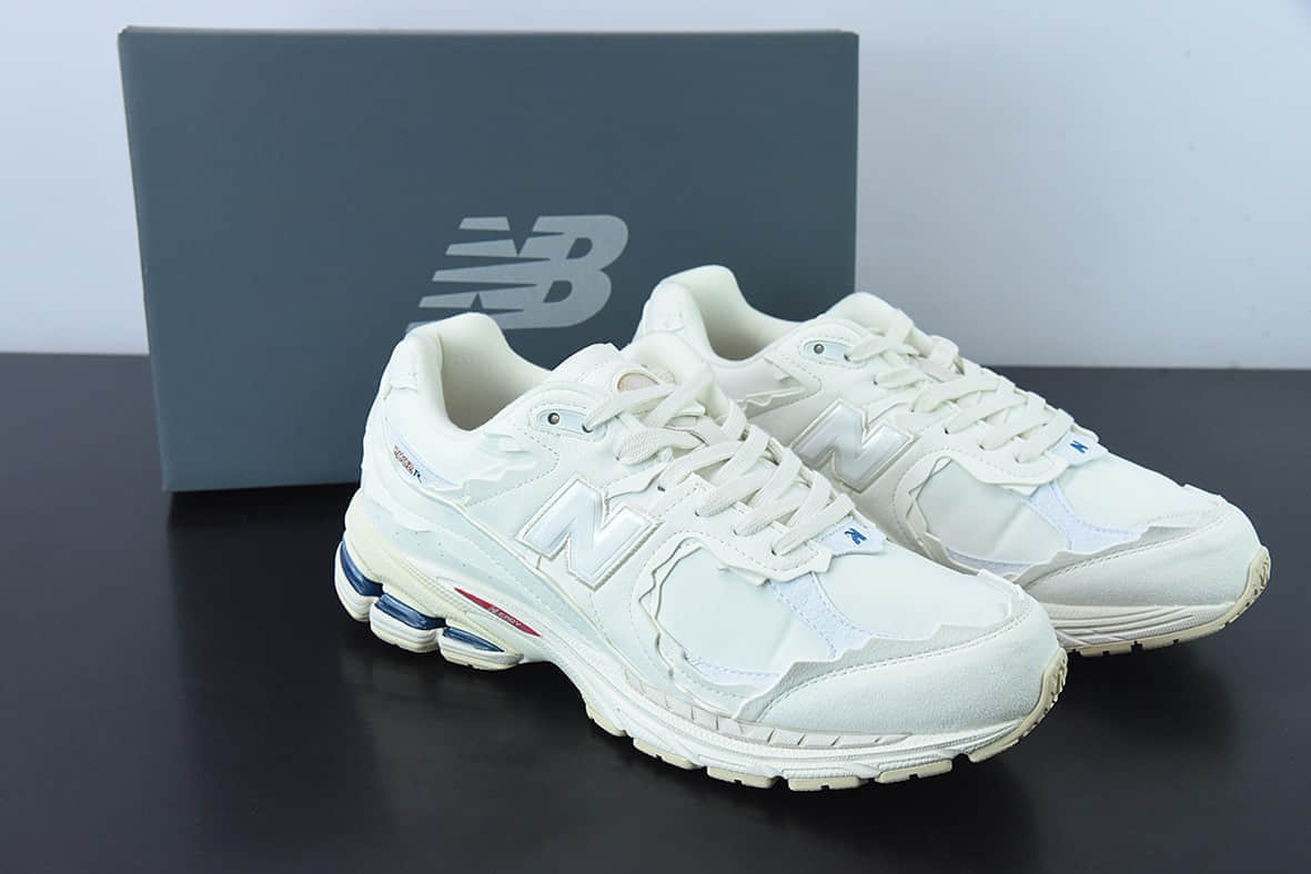 新百伦 New Balance Refined Pack 2002R系列海盐白复古休闲跑步鞋纯原版本 货号:M2002RDC