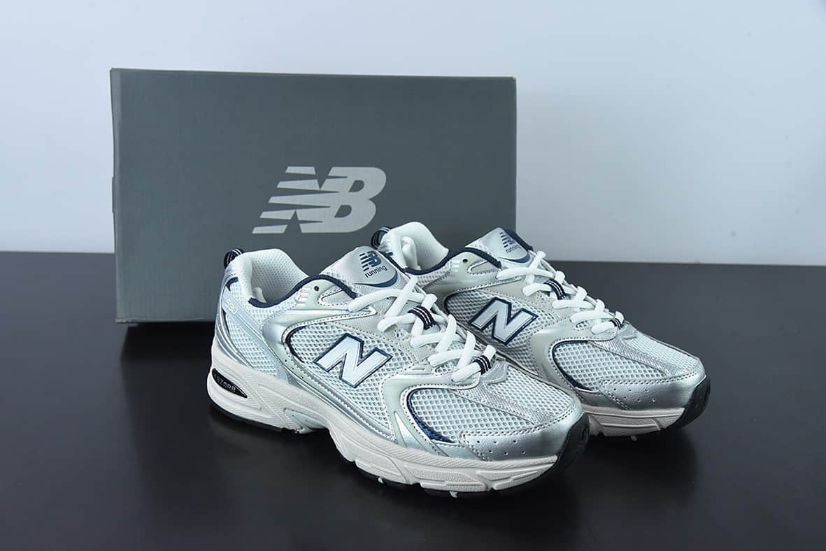 新百伦New Balance 530系列深蓝银复古休闲慢跑鞋纯原版本 货号:MR530KA