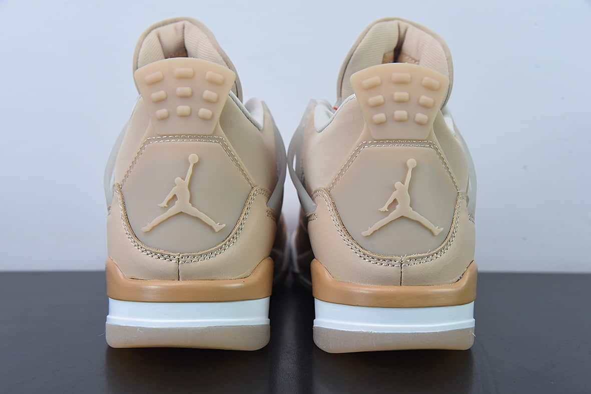 乔丹Air Jordan 4 “Shimmer” 乔4AJ4藕粉小ow配色男子文化篮球鞋纯原版本 货号:DJ0675-200