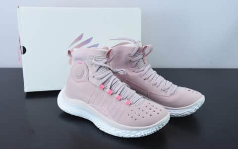 安德玛库里 Under Armour Curry 4 安德玛库里4代粉色高帮篮球鞋纯原版本 货号:3024861-600