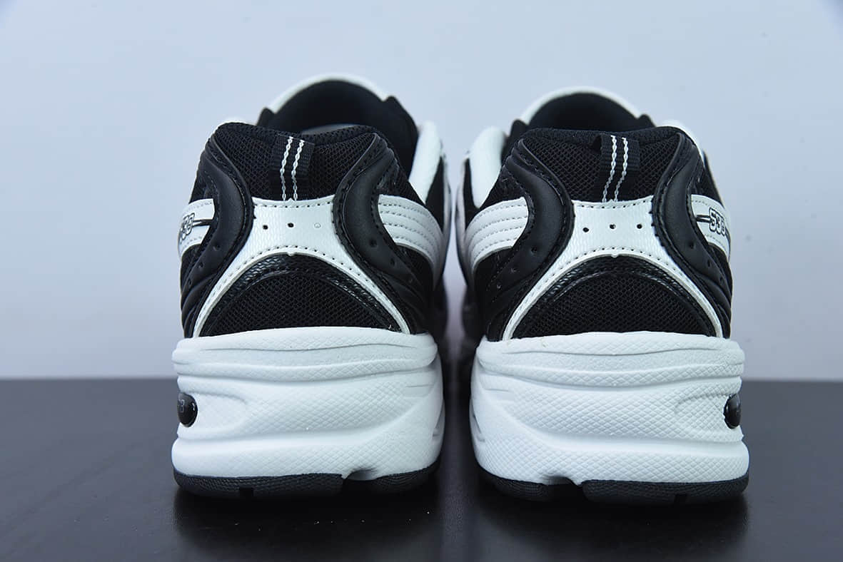 新百伦New Balance 530系列黑白熊猫复古休闲慢跑鞋纯原版本 货号: MR530SJ