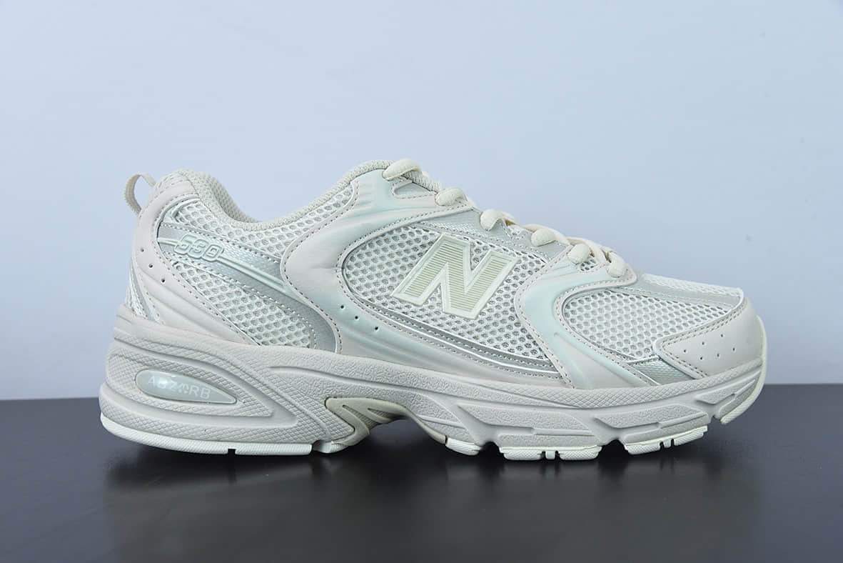 新百伦New Balanc 530系列浅奶茶色复古休闲慢跑鞋纯原版本 货号:MR530AA1
