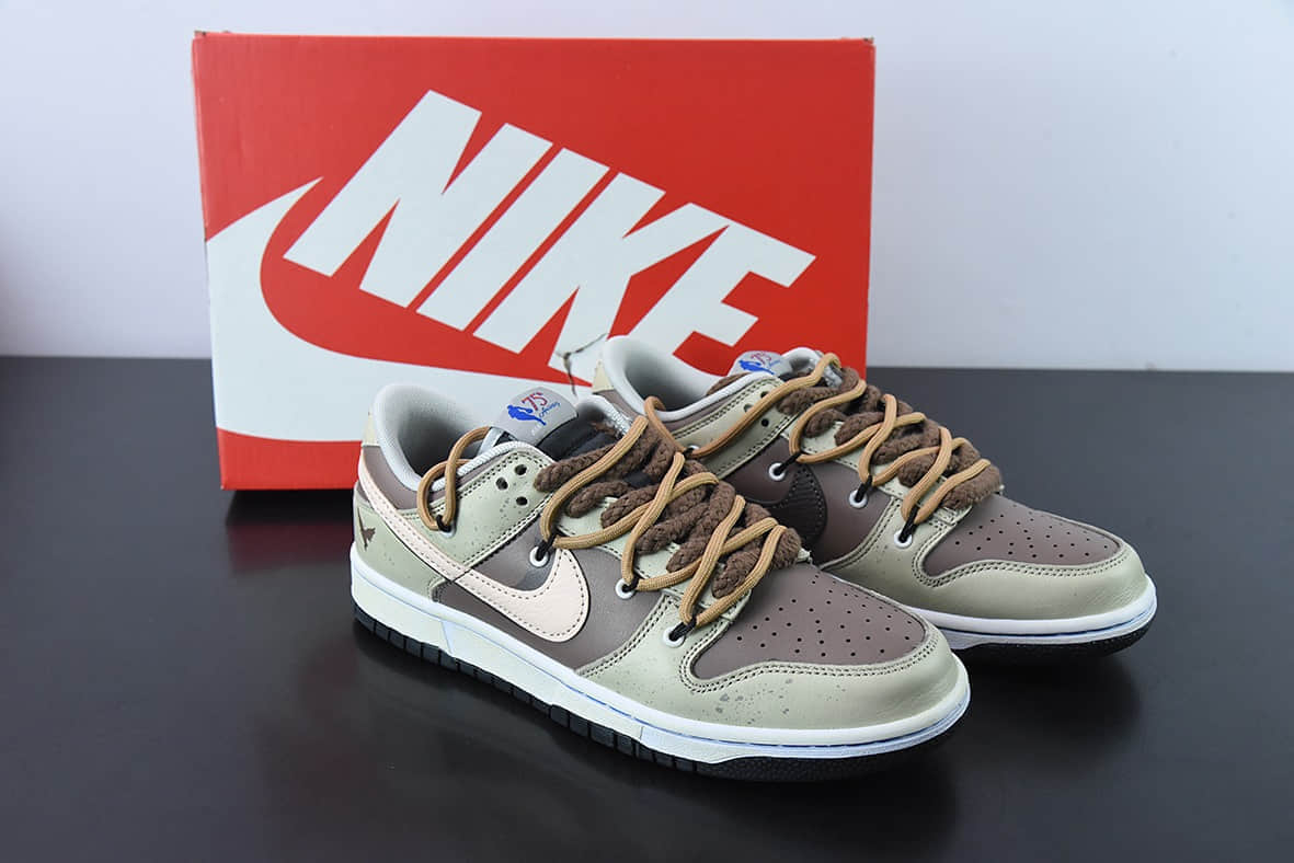 耐克Nike NBA x NK Dunk Low 定制版解构做旧荒漠废土天使恶魔低帮休闲滑板鞋纯原版本 货号:DD3363-002