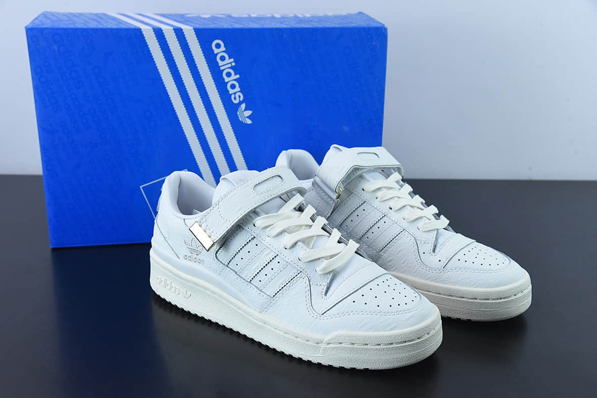 阿迪达斯Adidas Originals Forum 84 Low小白蛇低帮百搭潮流休闲运动板鞋纯原版本 货号:HP5551
