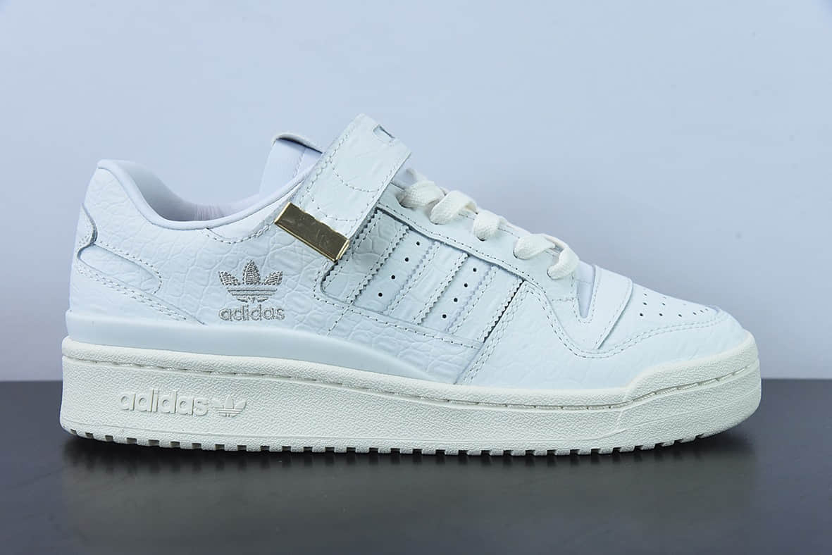 阿迪达斯Adidas Originals Forum 84 Low小白蛇低帮百搭潮流休闲运动板鞋纯原版本 货号:HP5551