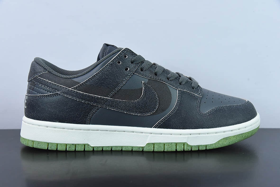 耐克Nike SB Dunk LowIron Grey碳灰双钩3M扣篮系列低帮休闲运动滑板板鞋纯原版本 货号:DQ7681-001