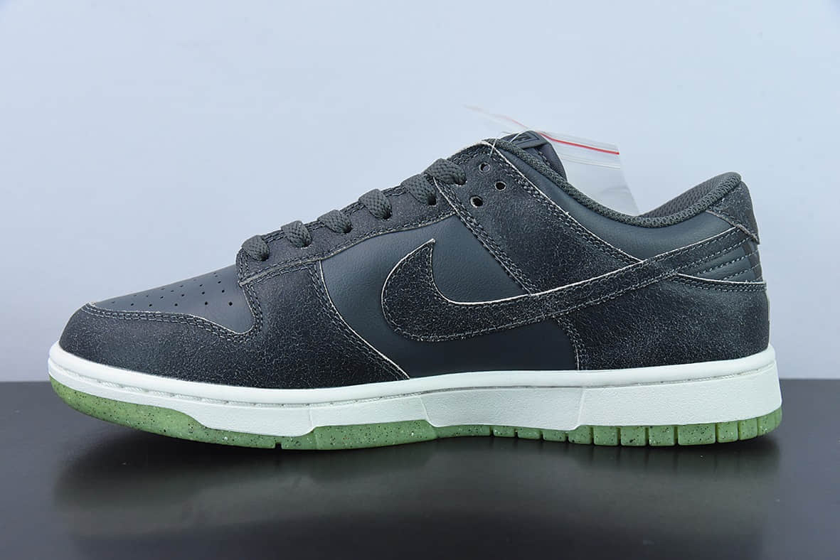 耐克Nike SB Dunk LowIron Grey碳灰双钩3M扣篮系列低帮休闲运动滑板板鞋纯原版本 货号:DQ7681-001