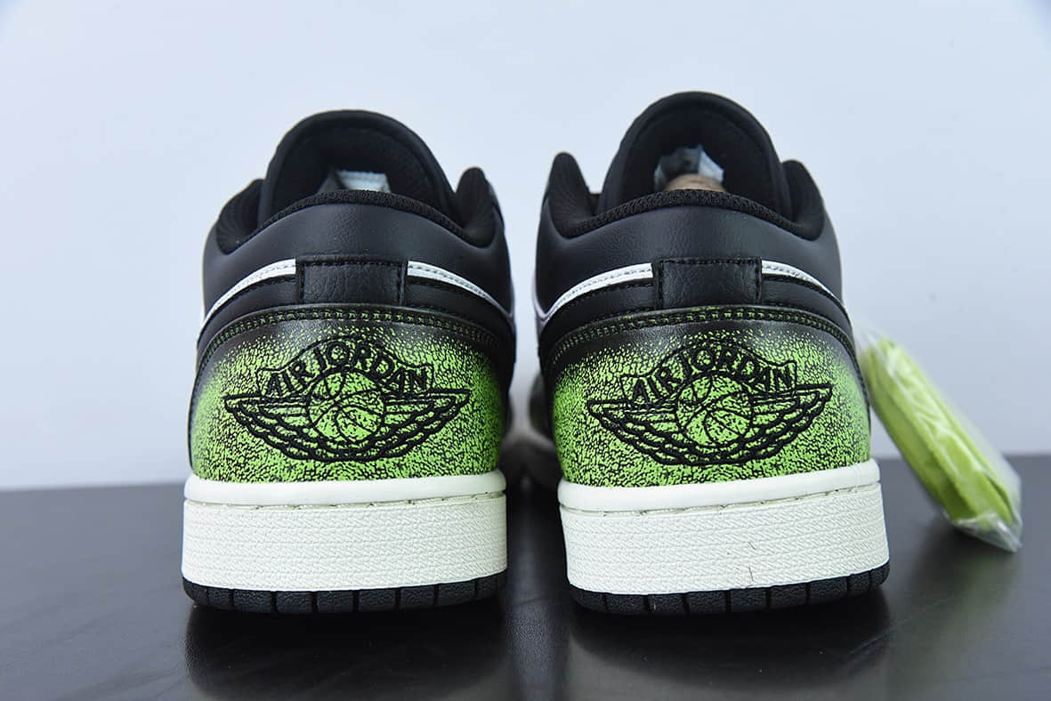 乔丹Air Jordan 1 Low Wear Away AJ1 乔1森林绿低帮复古休闲板鞋纯原版本 货号:DN3705-003
