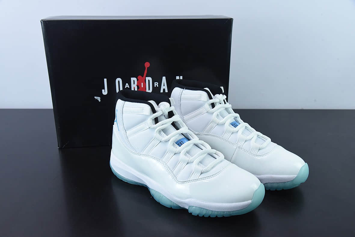 乔丹Air Jordan 11 Legend Blue AJ11 乔11传奇蓝高帮篮球鞋纯原版本 货号:378037-117