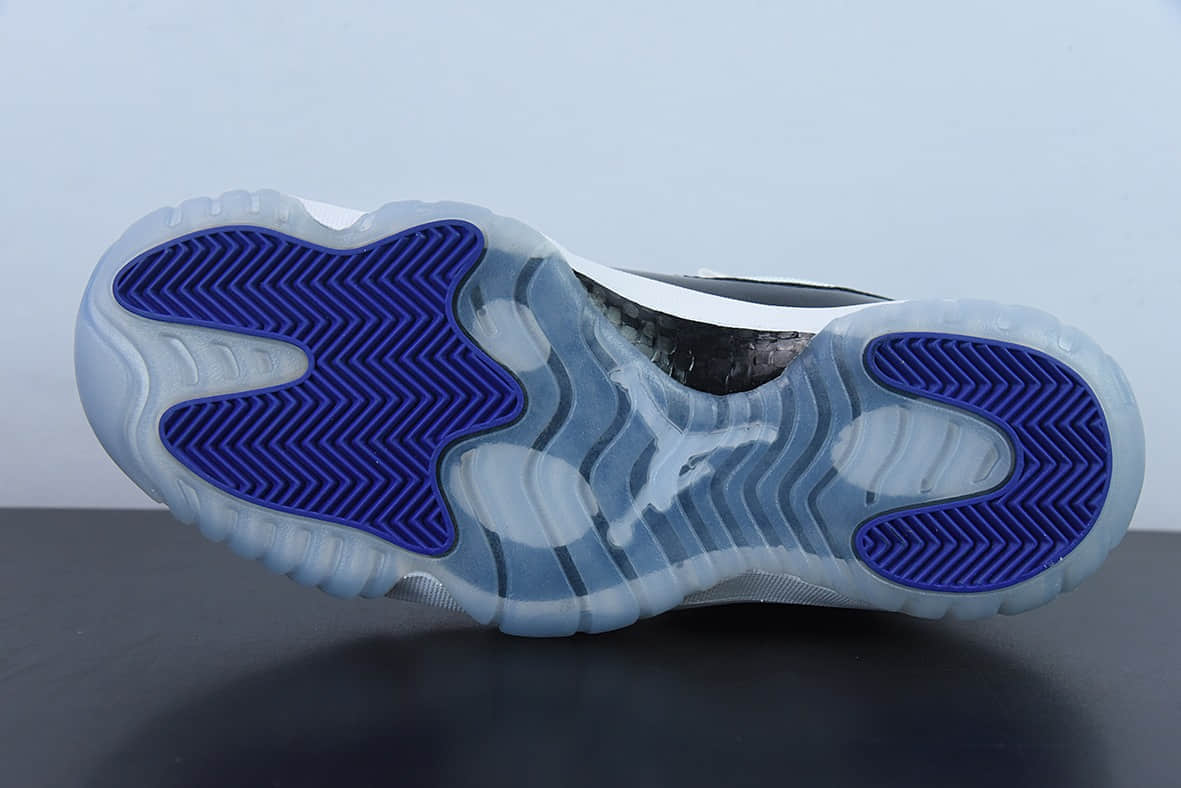 乔丹Air Jordan 11 Retro AJ11乔11 康扣黑白低帮篮球鞋纯原版本 货号: 528896-153