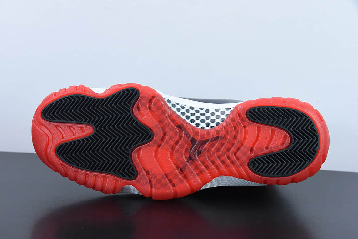 乔丹Air Jordan 11 Bred AJ11黑红高帮篮球鞋纯原版本 货号:378037-061