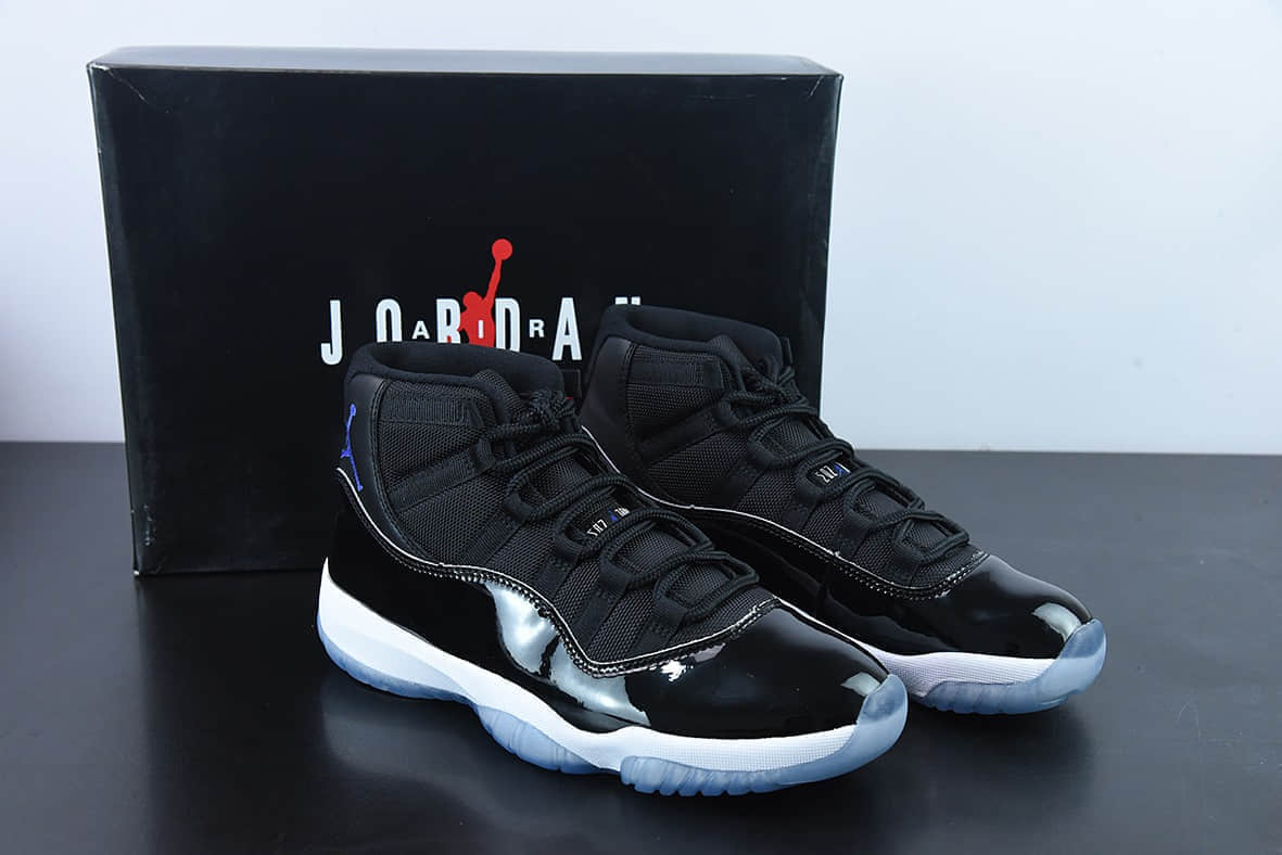 乔丹Air Jordan 11 Retro Space Jam AJ11乔11大灌篮高帮篮球鞋纯原版本 货号：378037-003