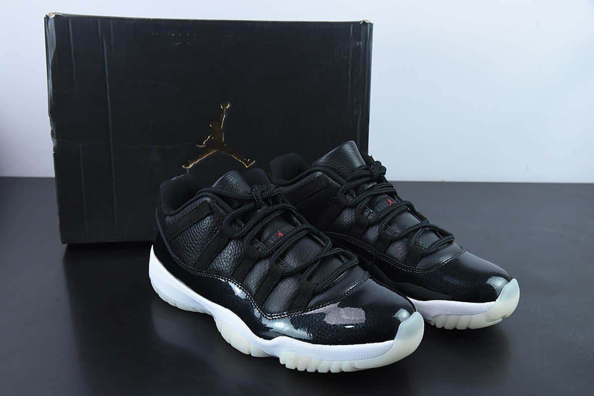 乔丹Air Jordan 11 Retro Low72-10AJ11大魔王低帮篮球鞋纯原版本 货号：AV2187-001
