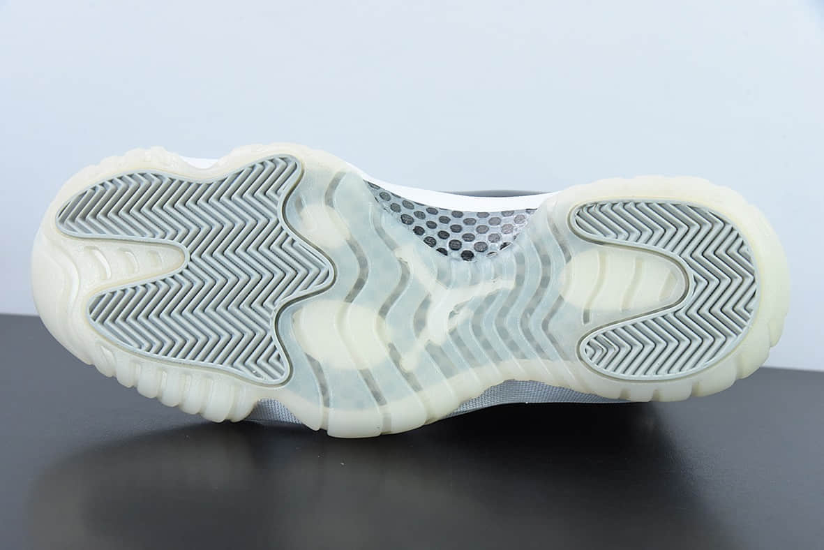 乔丹Air Jordan 11 AJ11 乔丹11代大魔王2.0黑银高帮篮球鞋纯原版本 货号:378037-011