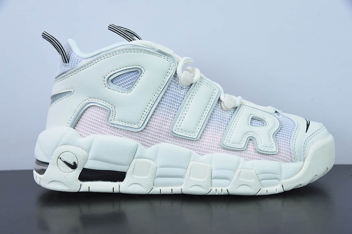 耐克Nike Air More Uptempo 96 QS 皮蓬初代系列梦幻粉紫渐变经典高街百搭休闲运动文化篮球鞋纯原版本 货号： DQ0514-100
