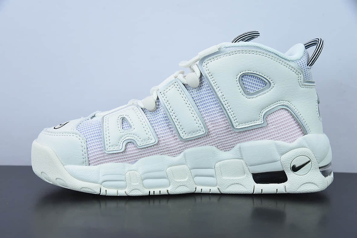 耐克Nike Air More Uptempo 96 QS 皮蓬初代系列梦幻粉紫渐变经典高街百搭休闲运动文化篮球鞋纯原版本 货号： DQ0514-100