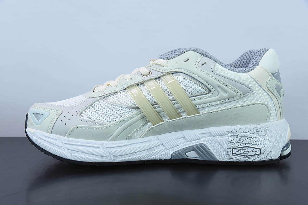 阿迪达斯Adidas Originals Response CLCrystal White响应CL系列浅灰奶黄老爹风复古透气缓震休闲运动慢跑鞋纯原版本 货号：GZ1562