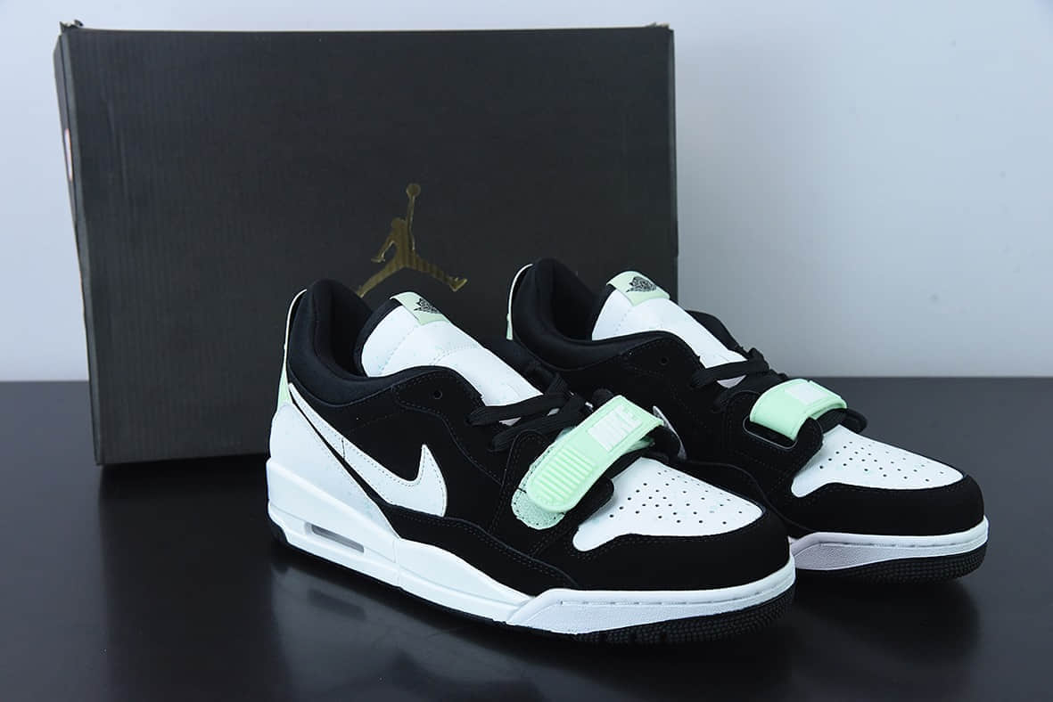 乔丹Air Jordan Legacy 312 Low AJ312荧光泼墨熊猫低帮休闲板鞋纯原版本 货号:CJ5500-013