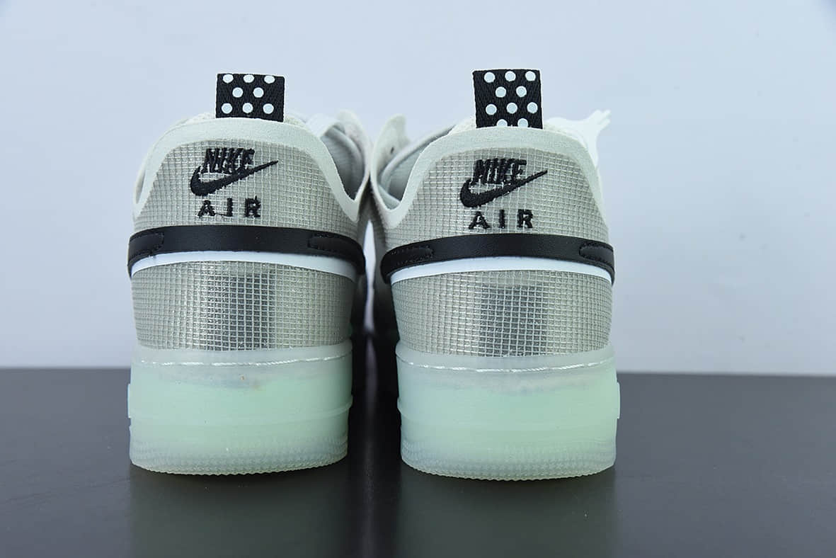 耐克Nike Air Force 1 Low 灰绿双勾解构空军一号低帮运动休闲百搭板鞋纯原版本 货号:DM0573-001