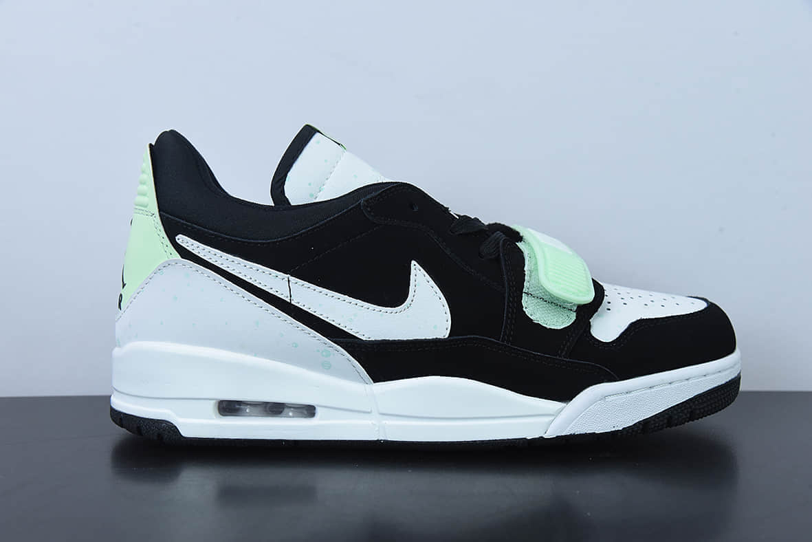 乔丹Air Jordan Legacy 312 Low AJ312荧光泼墨熊猫低帮休闲板鞋纯原版本 货号:CJ5500-013