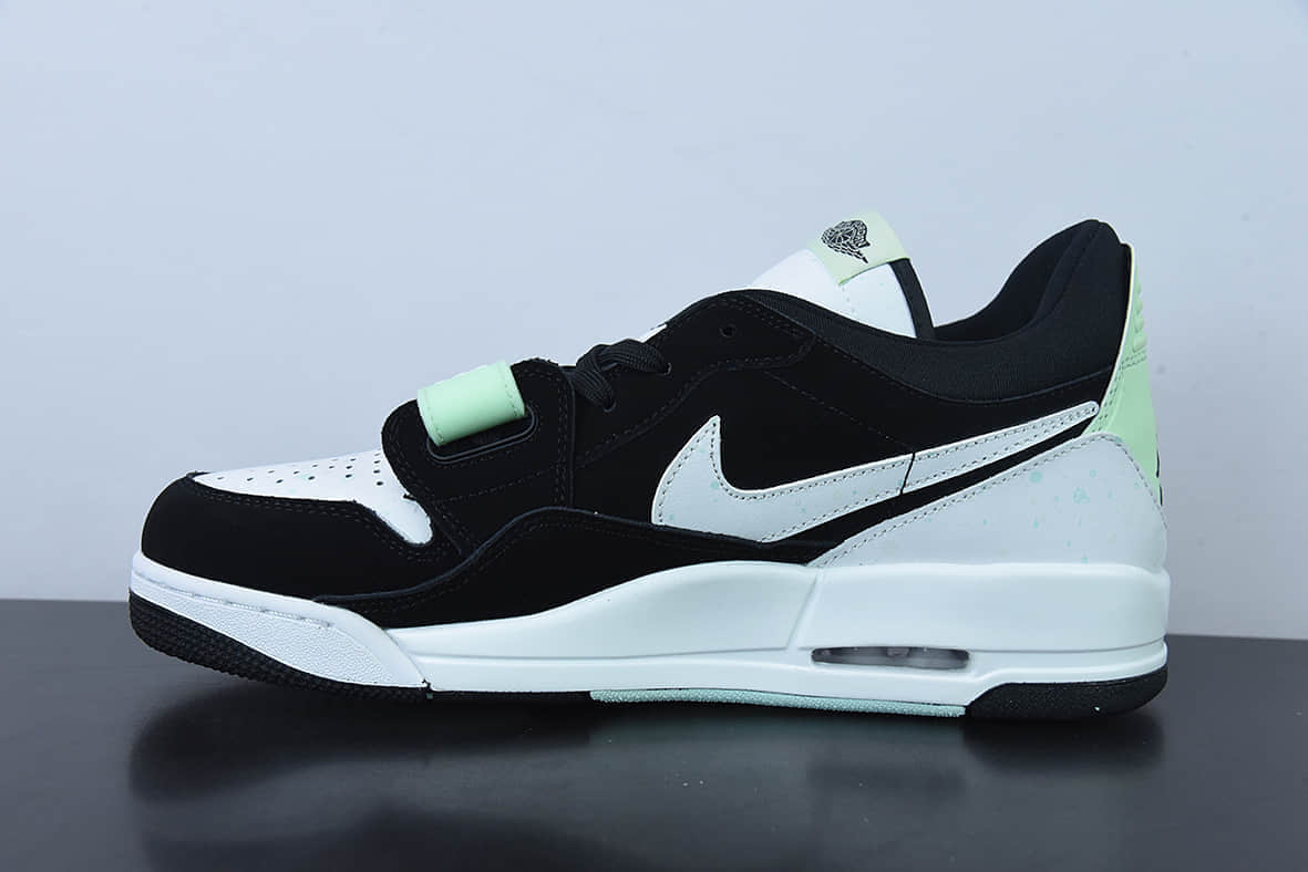 乔丹Air Jordan Legacy 312 Low AJ312荧光泼墨熊猫低帮休闲板鞋纯原版本 货号:CJ5500-013