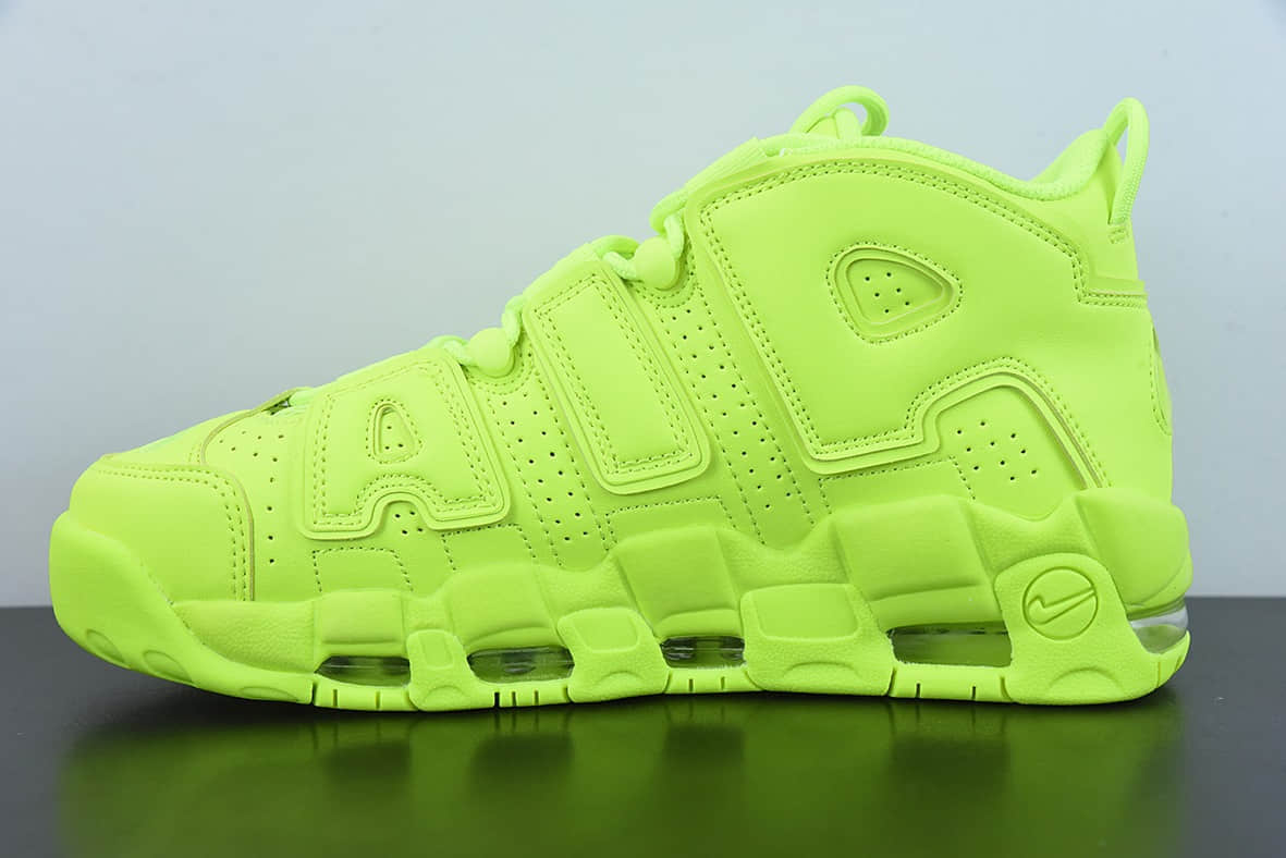 耐克Air More Uptempo 96 QS 荧光绿皮蓬初代系列经典高街百搭休闲运动文化篮球鞋纯原版本 货号:DX1790-700