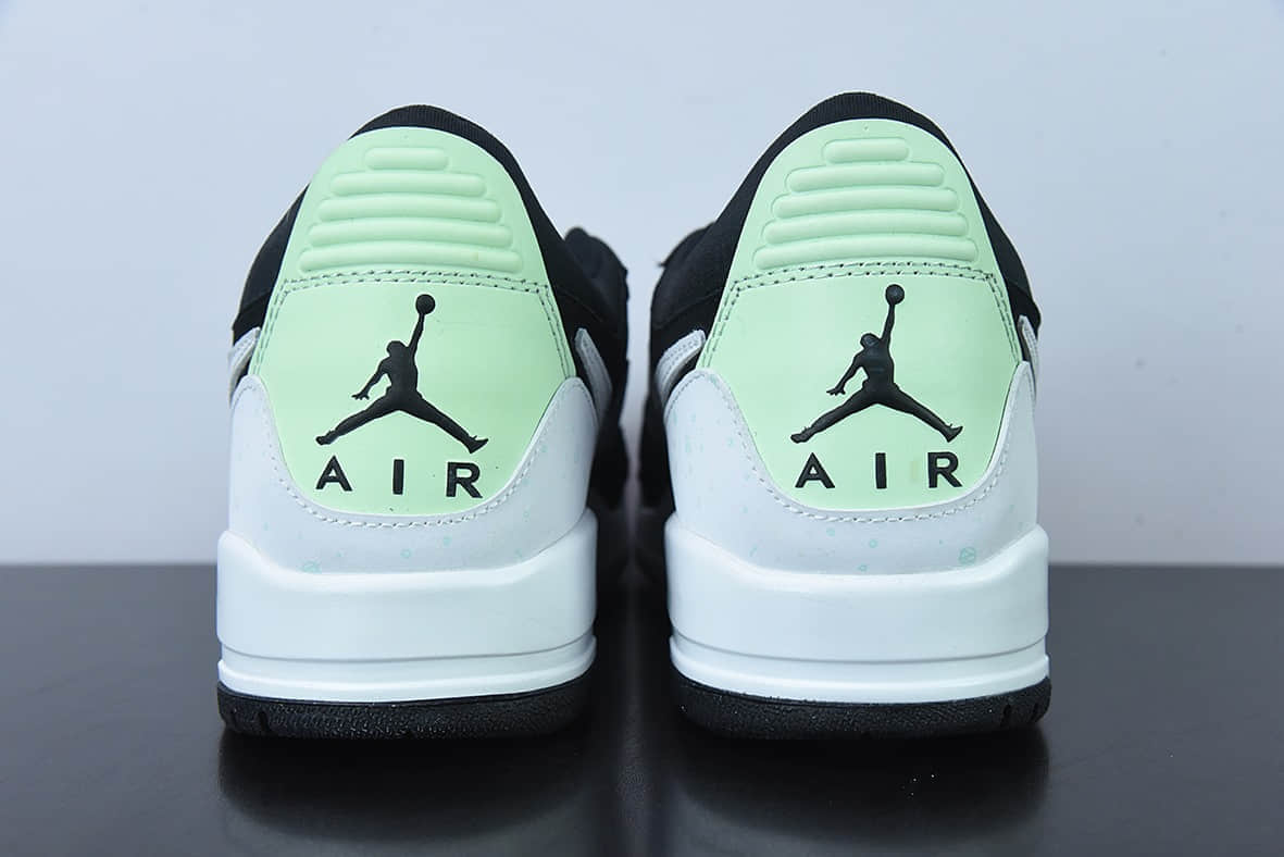 乔丹Air Jordan Legacy 312 Low AJ312荧光泼墨熊猫低帮休闲板鞋纯原版本 货号:CJ5500-013