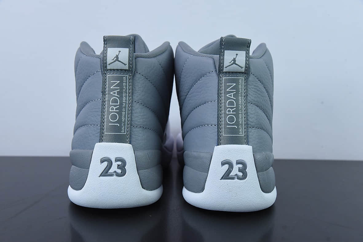 乔丹Air Jordan 12 Stealth AJ12 乔12酷灰高帮篮球鞋纯原版本 货号:CT8013-015