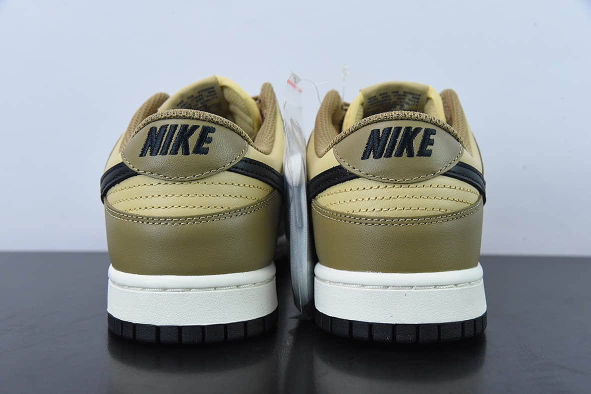 耐克Nike SB Dunk Low “Dark Driftwood”棕黑低帮休闲滑板鞋纯原版本 货号:DD1503-200