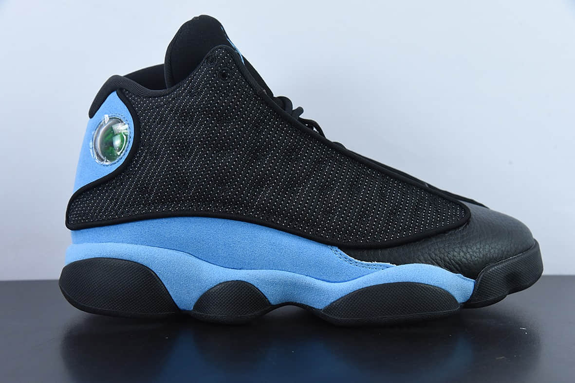 乔丹Air Jordan 13 XIIIBlackUniversity BlueAJ13“黑北卡蓝3M反光篮球鞋纯原版本 货号:DJ5982-041