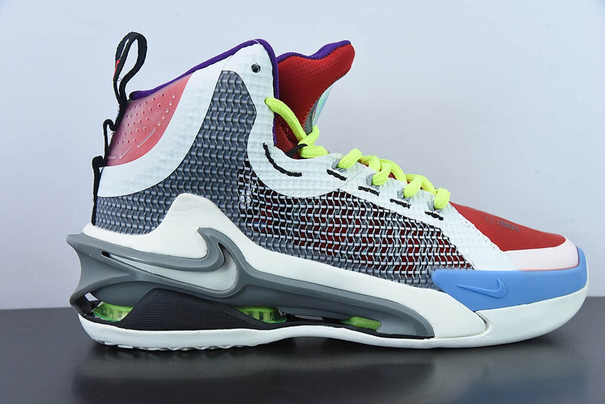 耐克Nike Air zoom G.T.Jump EP 多彩拼接实战篮球鞋纯原版本 货号:CZ9907-100